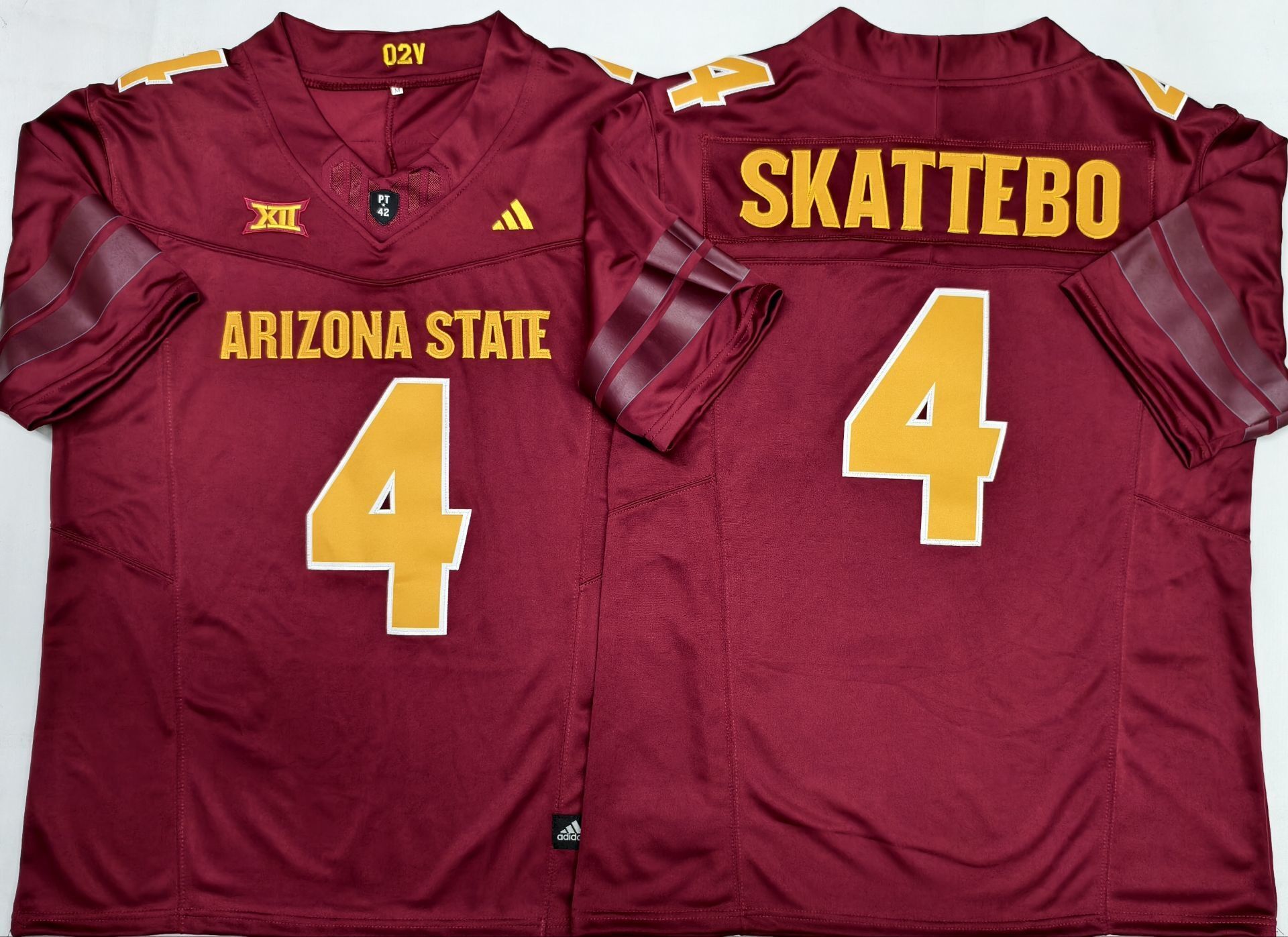 Men's Arizona State Sun Devils Cameron Skattebo Red Jersey