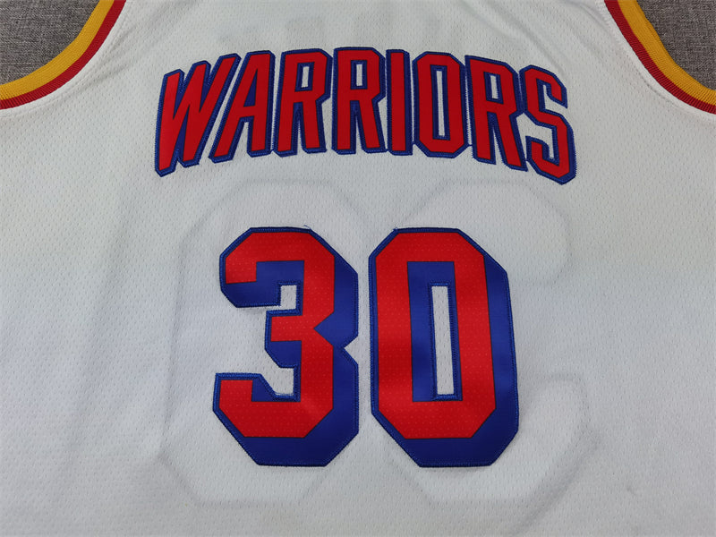Men's Golden State Warriors Stephen Curry White 2024/25 Swingman Jersey - Classic Edition