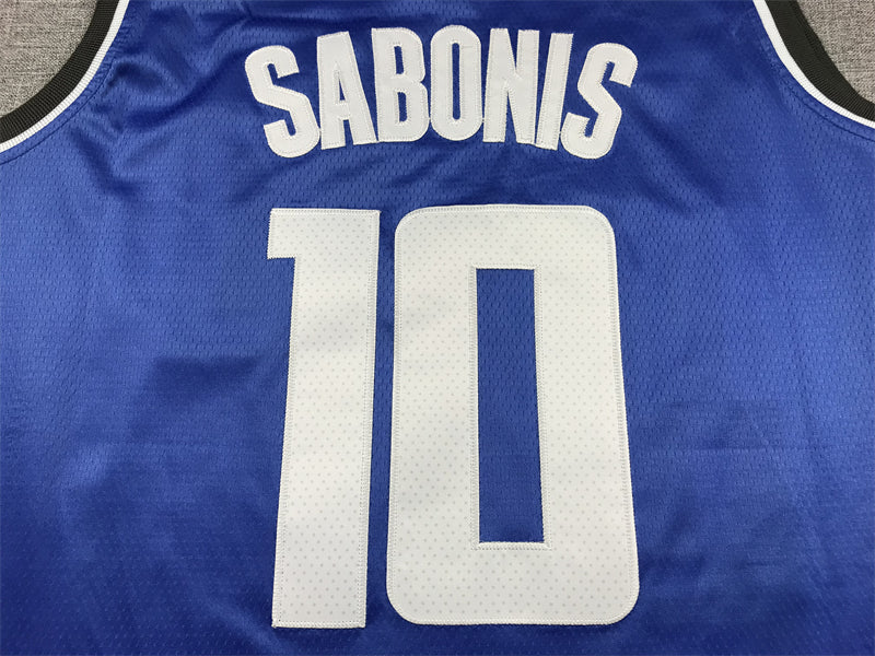 Men's Sacramento Kings Domantas Sabonis Blue 2023/24 Swingman Jersey - City Edition