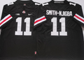 Men's Ohio State Buckeyes Jaxon Smith-Njigba Black Player Game Jersey