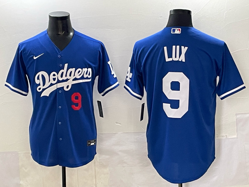 Men's Los Angeles Dodgers Gavin Lux Royal Limited Player Jersey
