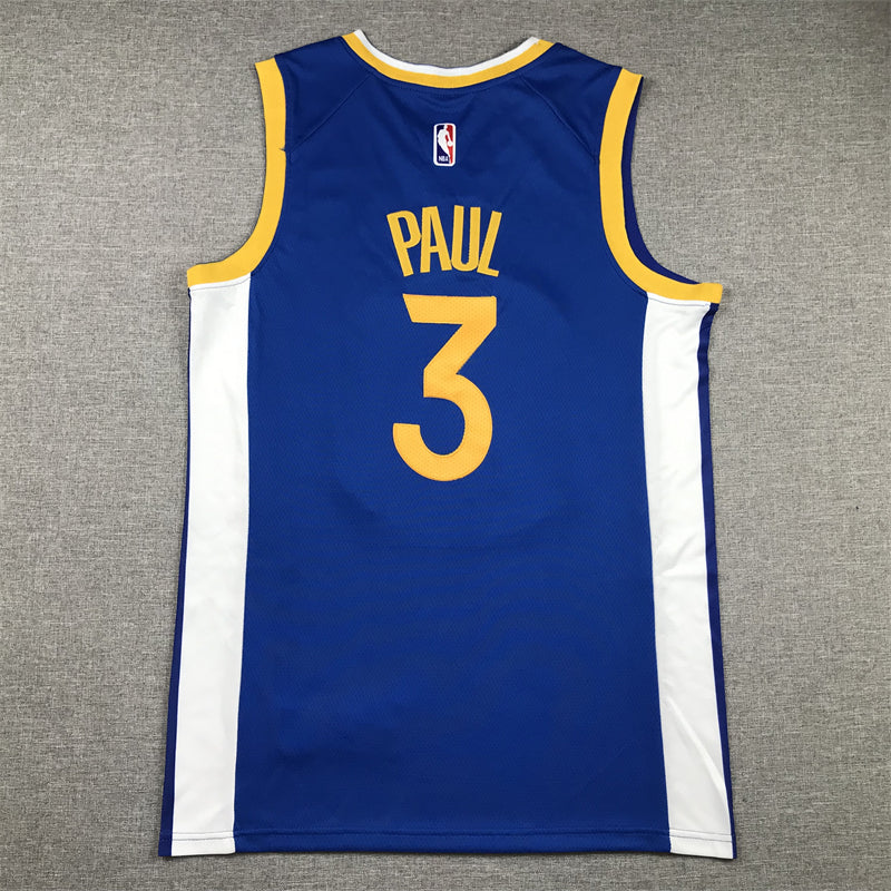 Men's Golden State Warriors Chris Paul Royal Fast Break Player Jersey - Icon Edition