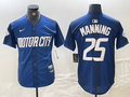 Men's Detroit Tigers Matt Manning Navy 2024 City Connect Limited Player Jersey