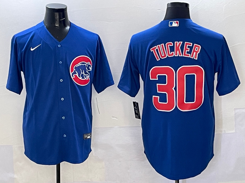 Men's Chicago Cubs Kyle Tucker Royal Limited Player Jersey