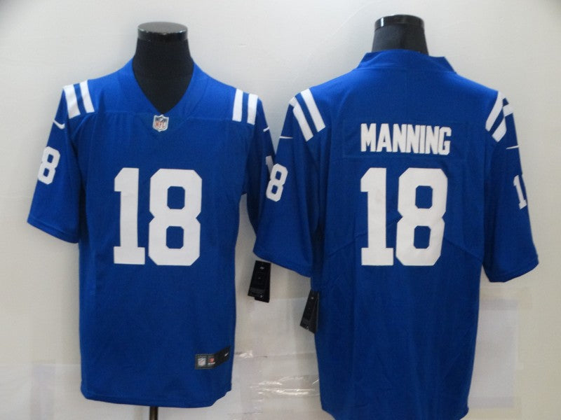 Men's Indianapolis Colts Peyton Manning Blue Game Jersey