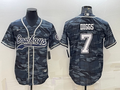 Men's Dallas Cowboys Trevon Diggs Grey Camouflage Player Jersey Joint Edition