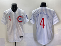 Men's Chicago Cubs Pete Crow-Armstrong White Game Player Jersey