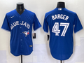 Men's Toronto Blue Jays Addison Barger Royal Replica Player Jersey