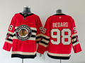 Men's Chicago Blackhawks Connor Bedard Fanatics Red Game Jersey