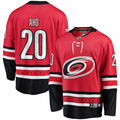 Men's Carolina Hurricanes Sebastian Aho Fanatics Red Game Jersey