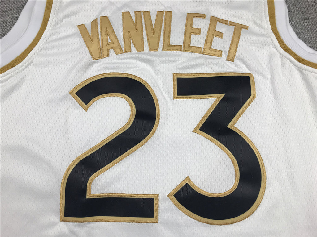 Men's Toronto Raptors Fred VanVleet White Swingman Player Jersey