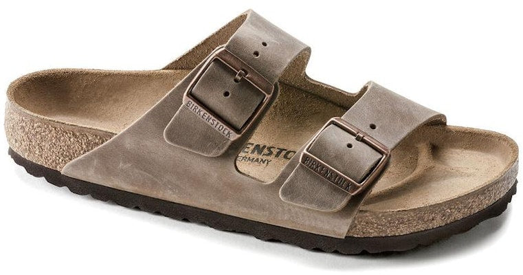 Birkenstock Arizona Oiled Leather 0352201 Tobacco Brown Sandals