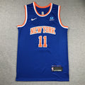 Men's New York Knicks Jalen Brunson Blue Swingman Jersey - Icon Edition