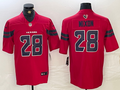 Men's Houston Texans Joe Mixon Red Alternate Game Jersey