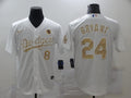 Men's Los Angeles Dodgers Kris Bryant -24 White Player Jersey