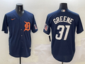 Men's Detroit Tigers Riley Greene Navy Limited Player Jersey