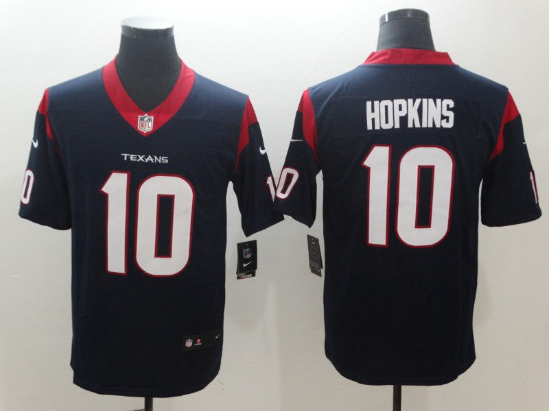Men's Houston Texans DeAndre Hopkins Navy Game Jersey