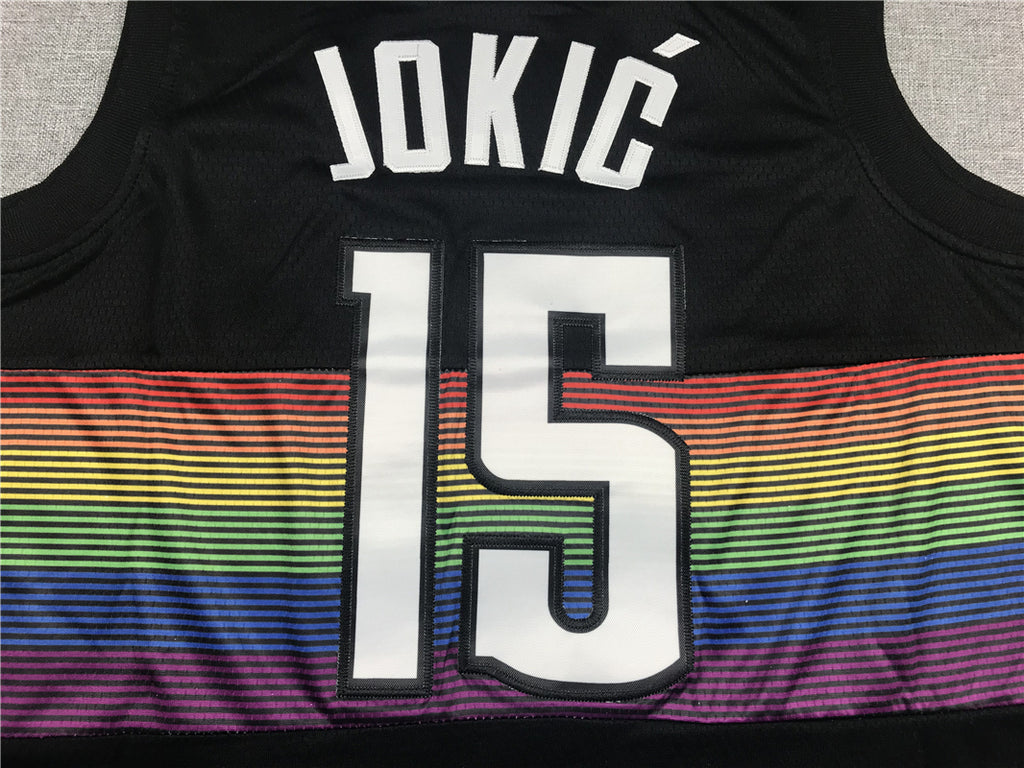 Men's Denver Nuggets Nikola Jokic Black Player Jersey