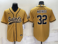 Men's New Orleans Saints Tyrann Mathieu Yellow Game Jersey Joint Edition