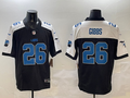 Men's Detroit Lions Jahmyr Gibbs Black Game Player Jersey