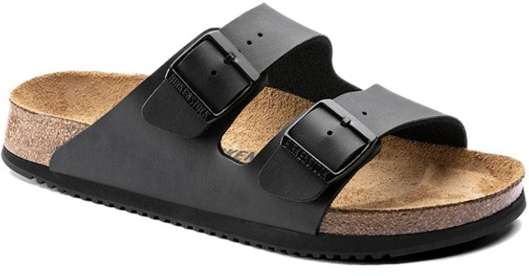 Birkenstock Arizona PROF Birko-Flor 1018223 Narrow Fit Black Sandals
