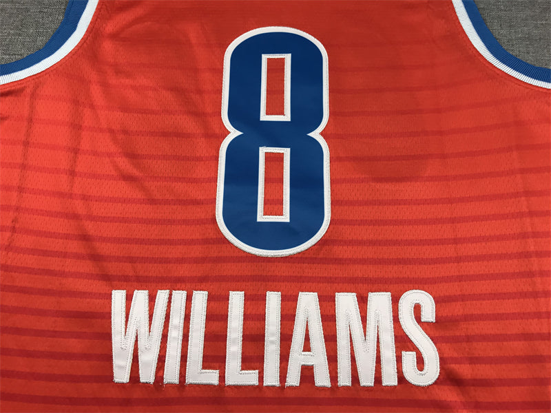 Men's Oklahoma City Thunder Jalen Williams Orange 2022/23 Swingman Jersey - Statement Edition