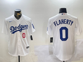 Men's Los Angeles Dodgers Jack Flaherty White Home Replica Player Jersey