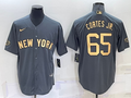 Men's New York Yankees Nestor Cortes Jr. Gray Replica Baseball Jersey