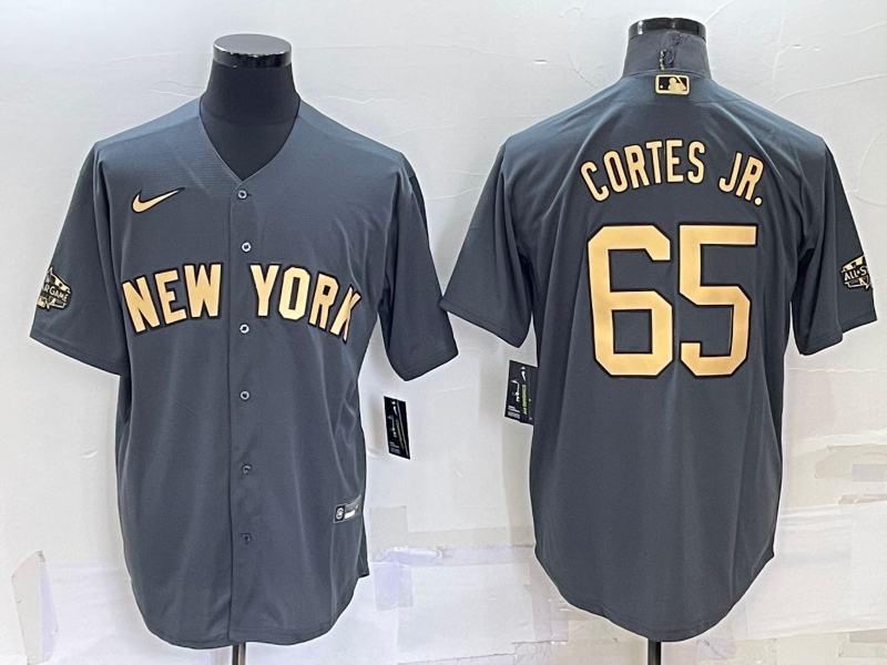 Men's New York Yankees Nestor Cortes Jr. Gray Replica Baseball Jersey