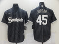 Men's Chicago White Sox Michael Jordan Black Stitched Jersey