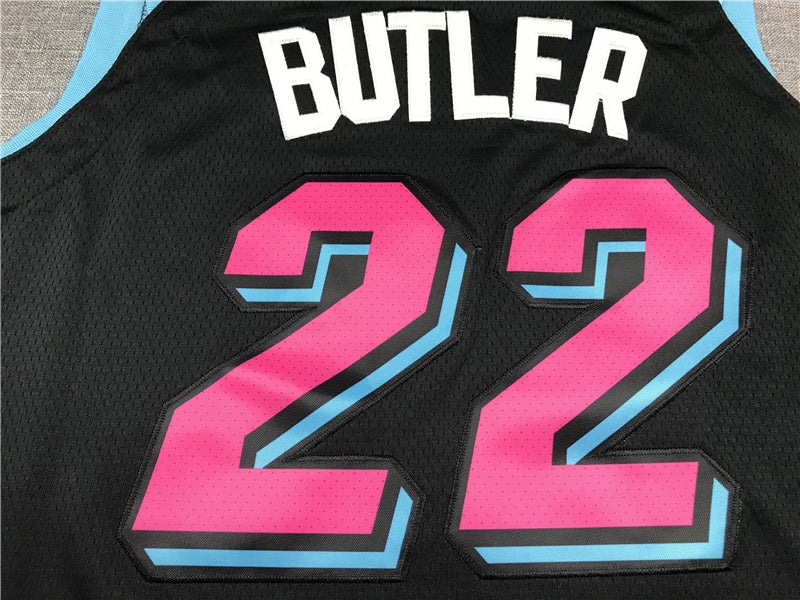 Men's Miami Heat Jimmy Butler NBA Black Swingman Jersey