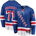 Men's New York Rangers Juuso Parssinen Fanatics Blue Home Breakaway Jersey