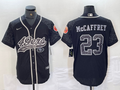 Men's San Francisco 49ers Christian McCaffrey Black RFLCTV Limited Jersey Joint Edition