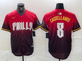 Men's Philadelphia Phillies Nick Castellanos Red 2024 City Connect Limited Player Jersey