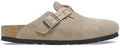 Birkenstock Boston Braided Suede 1026667 Taupe Sandals