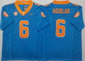 Men's Tennessee Volunteers Joey Aguilar Blue Player Game Jersey