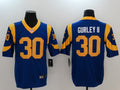 Men's Los Angeles Rams Todd Gurley II Blue Game Jersey