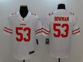 Men's San Francisco 49ers Navoro Bowman White Game Jersey