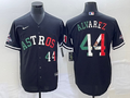 Men's Houston Astros Yordan Alvarez Black Alternate Replica Player Jersey