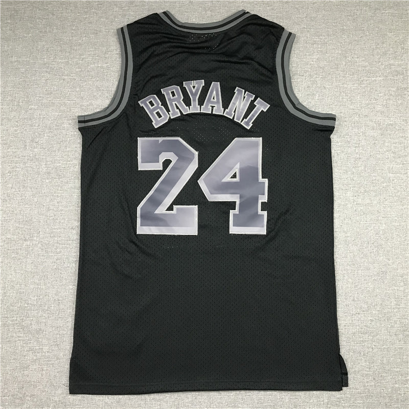 Men's Los Angeles Lakers Kobe Bryant Black Hardwood Classics Swingman Jersey