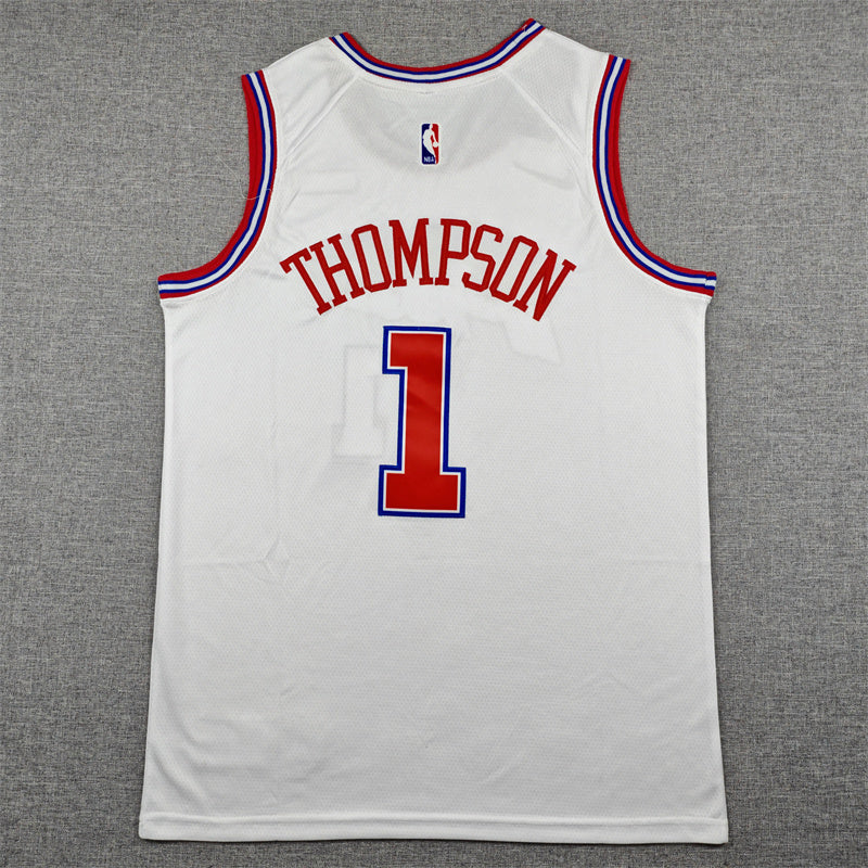 Men's Houston Rockets Amen Thompson White 2025/26 Swingman Jersey - City Edition