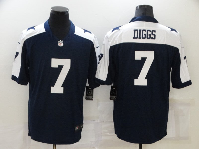 Men's Dallas Cowboys Trevon Diggs Navy Game Jersey