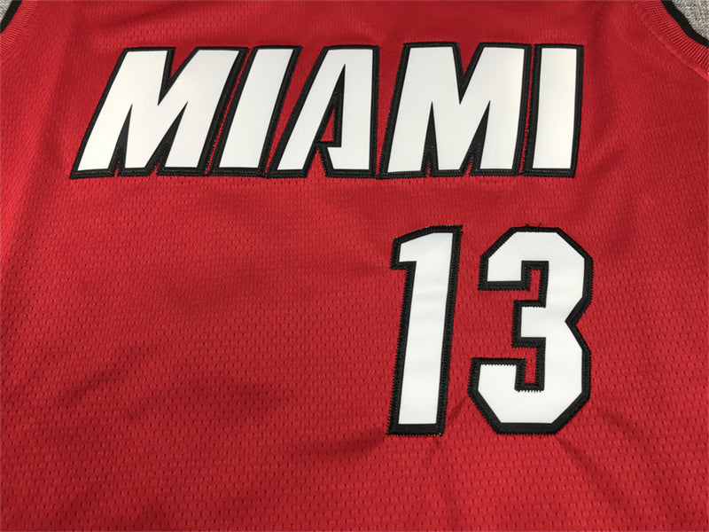 Men's Miami Heat Bam Adebayo Red 2022/23 Swingman Jersey - Statement Edition