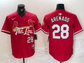 Men's St. Louis Cardinals Nolan Arenado Red 2024 City Connect Limited Player Jersey