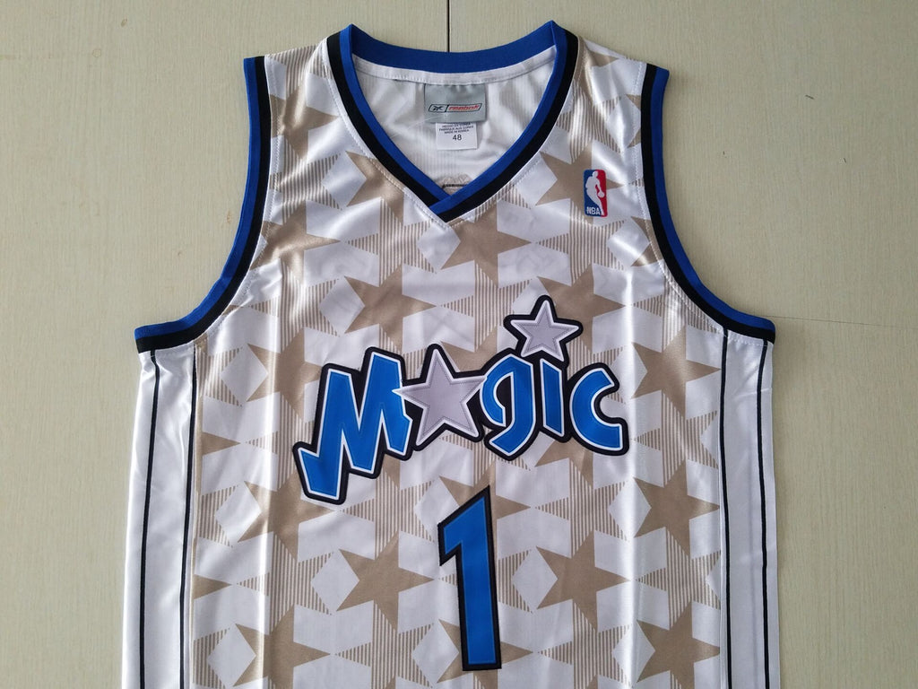 Men's Orlando Magic Tracy McGrady White 2000-01 Swingman Player Jersey