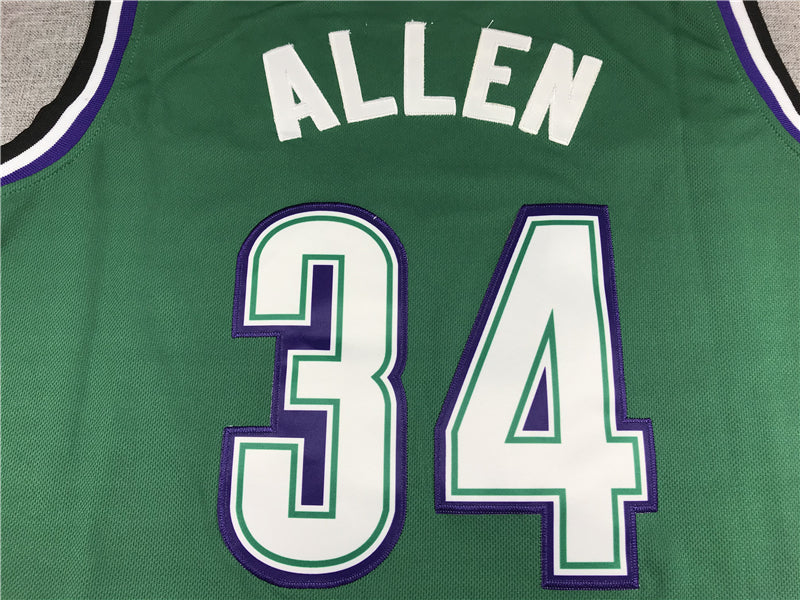 Men's Milwaukee Bucks Giannis Antetokounmpo NBA Replica Player Jersey - Retro Green