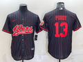 Men's San Francisco 49ers Brock Purdy Black Game Player Jersey Joint Edition