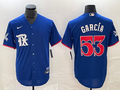 Men's Texas Rangers Adolis Garcia Royal Replica Player Jersey