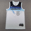 Men's Minnesota Timberwolves Anthony Edwards White 2024/25 Swingman Player Jersey - City Edition