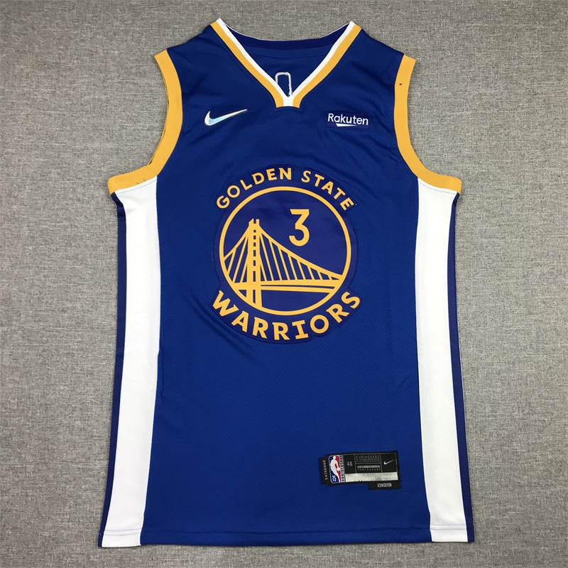Men's Golden State Warriors Jordan Poole Royal 2022/23 Fast Break Replica Player Jersey - Icon Edition